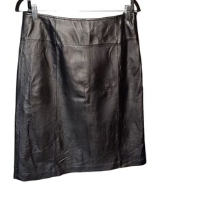 Tribeca Studio Leather Skirt